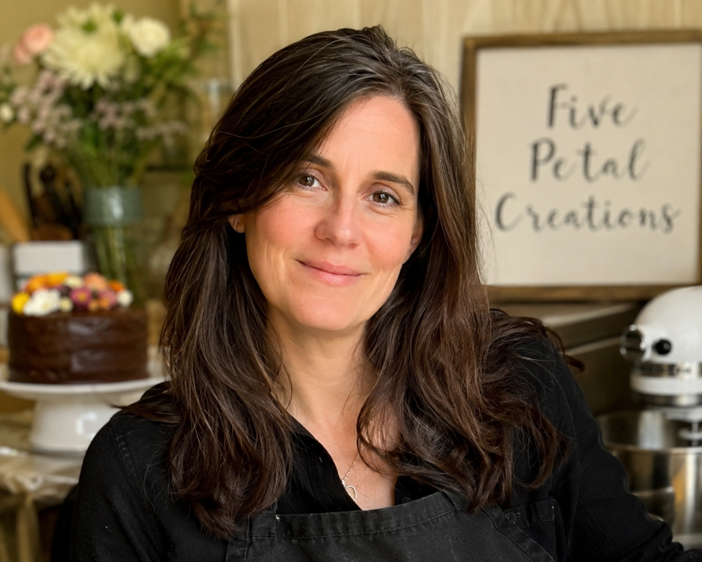 Alyxandra Brown inspired bakery-themed image representing her creative life beyond Hollywood fame