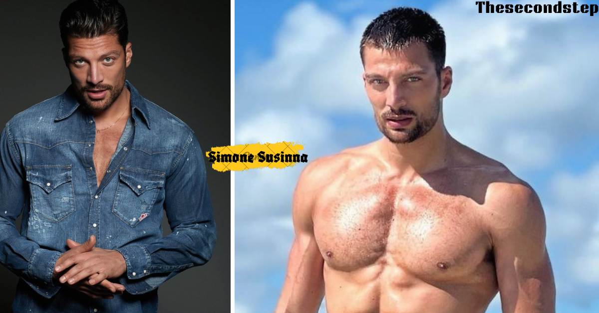 Simone Susinna denim and beach look