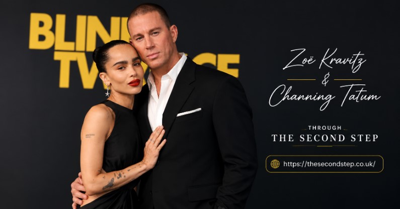 Zoe Kravitz and Channing Tatum during a public appearance
