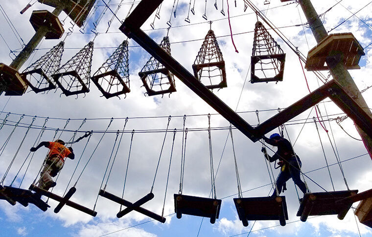 monkey business adventure park